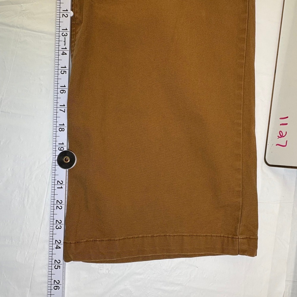 Old Navy Womens Extra High Rise‎ Wide Leg Cropped Pants Bourbon Brown Size 10 - Picture 10 of 11